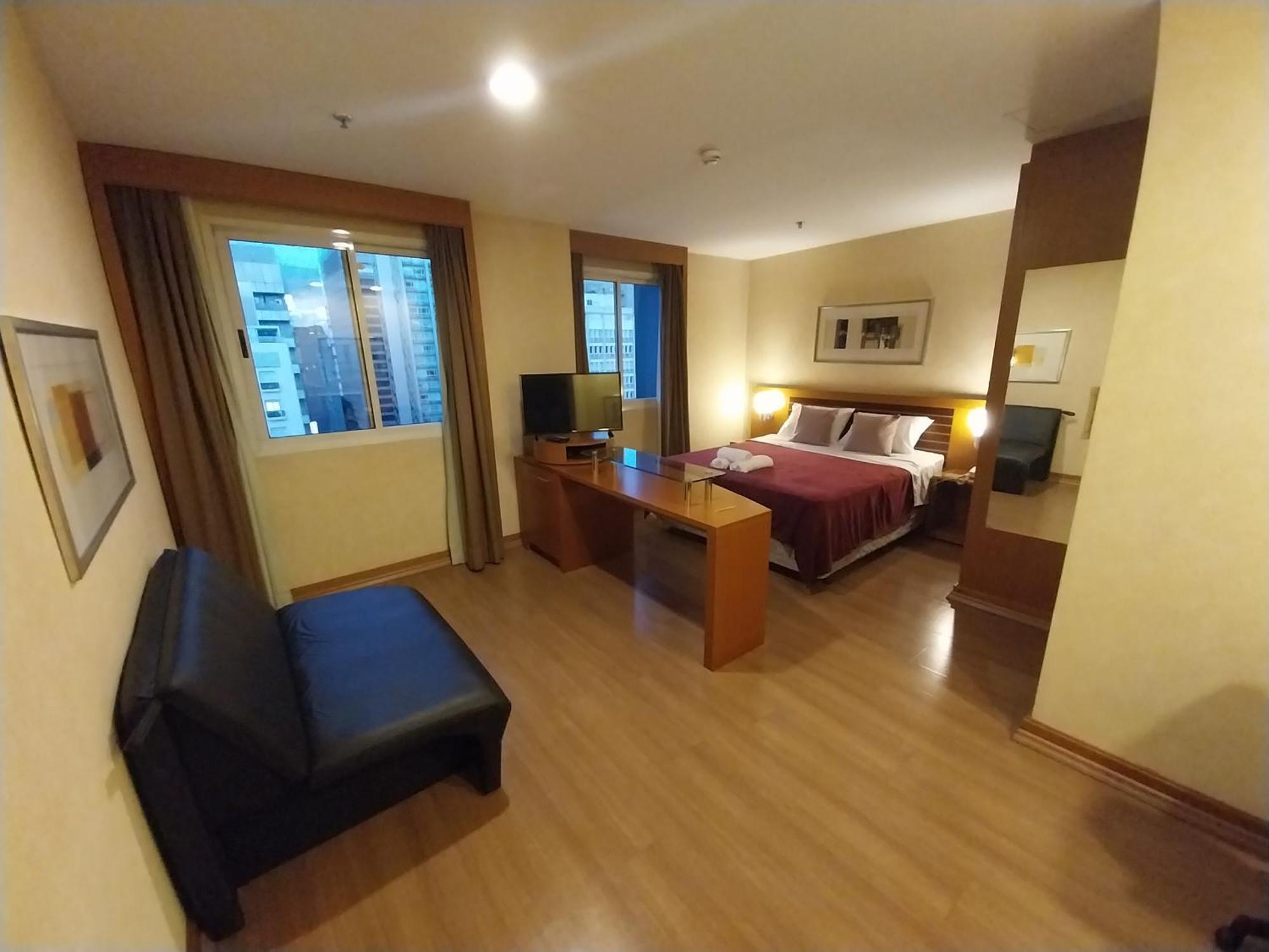 Flat In Wyndham Paulista Com Estacionamento Apartment *