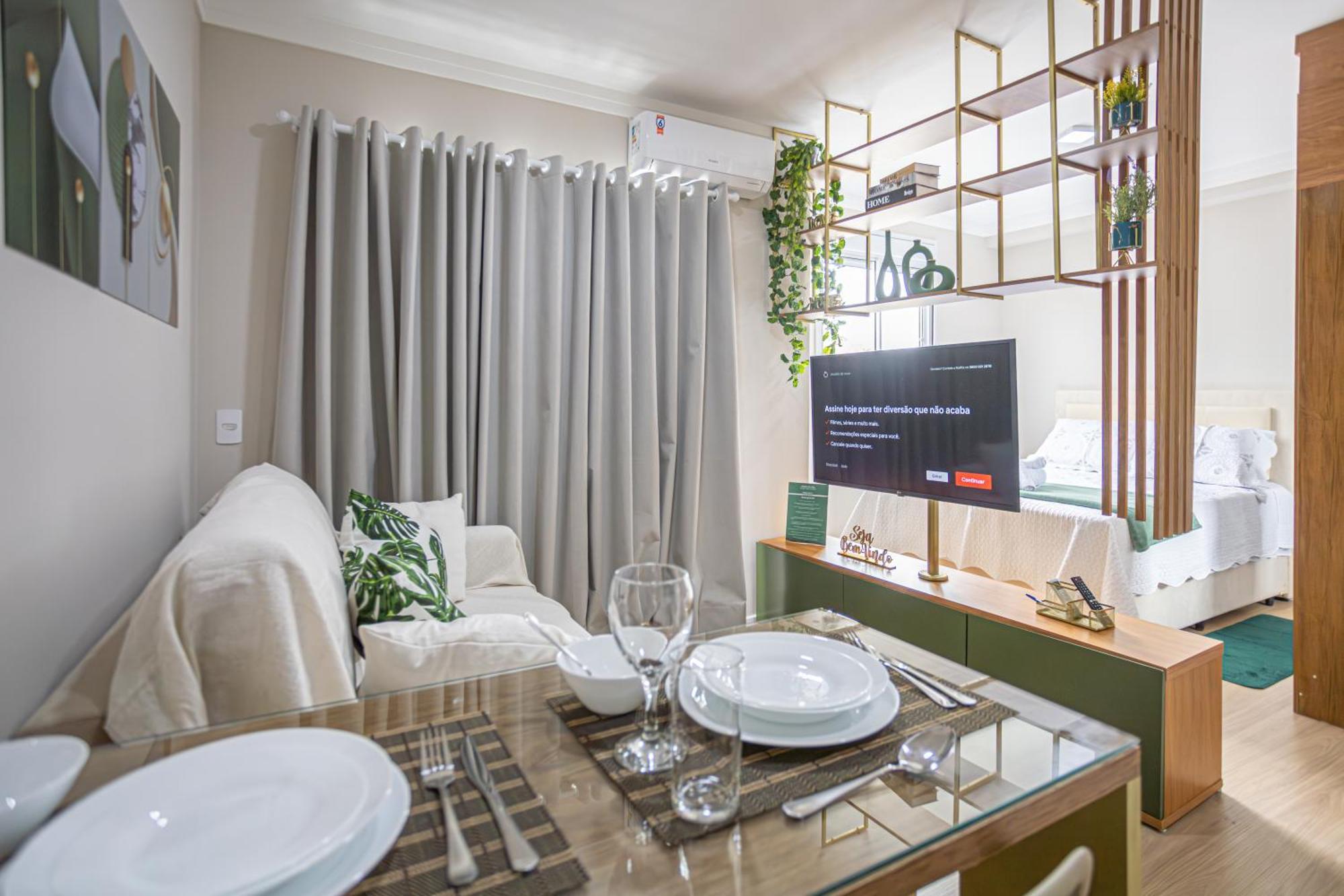 Privado, Flat 29m, Allianz Parque * Sao Paulo