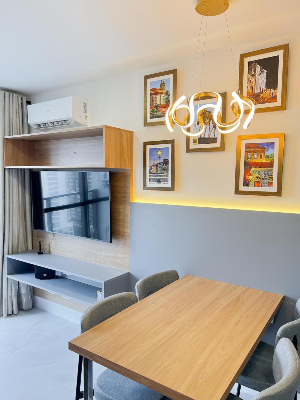 Apto 1 Brooklin With Sofa Bed Apartemen Sao Paulo