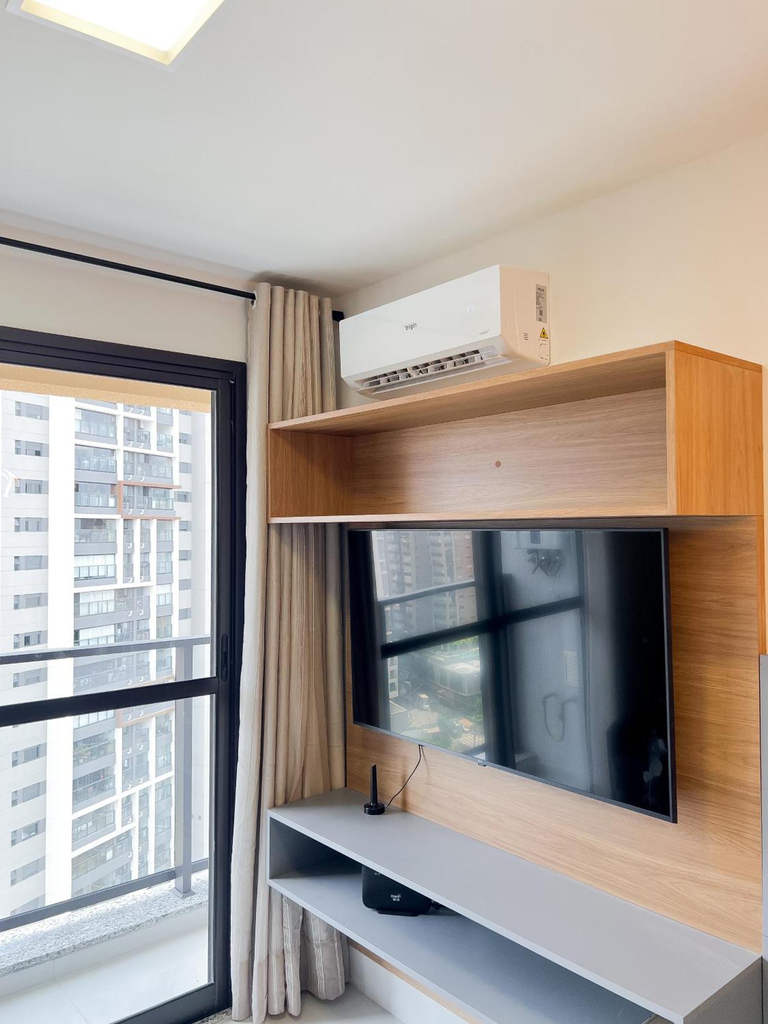 Apto 1 Brooklin With Sofa Bed Apartemen Sao Paulo