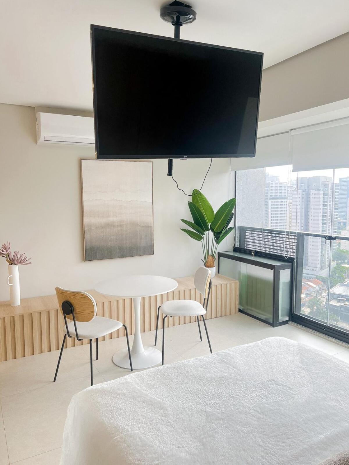 Apartemen Sofisticado 230m Do Metro Brooklin Sao Paulo