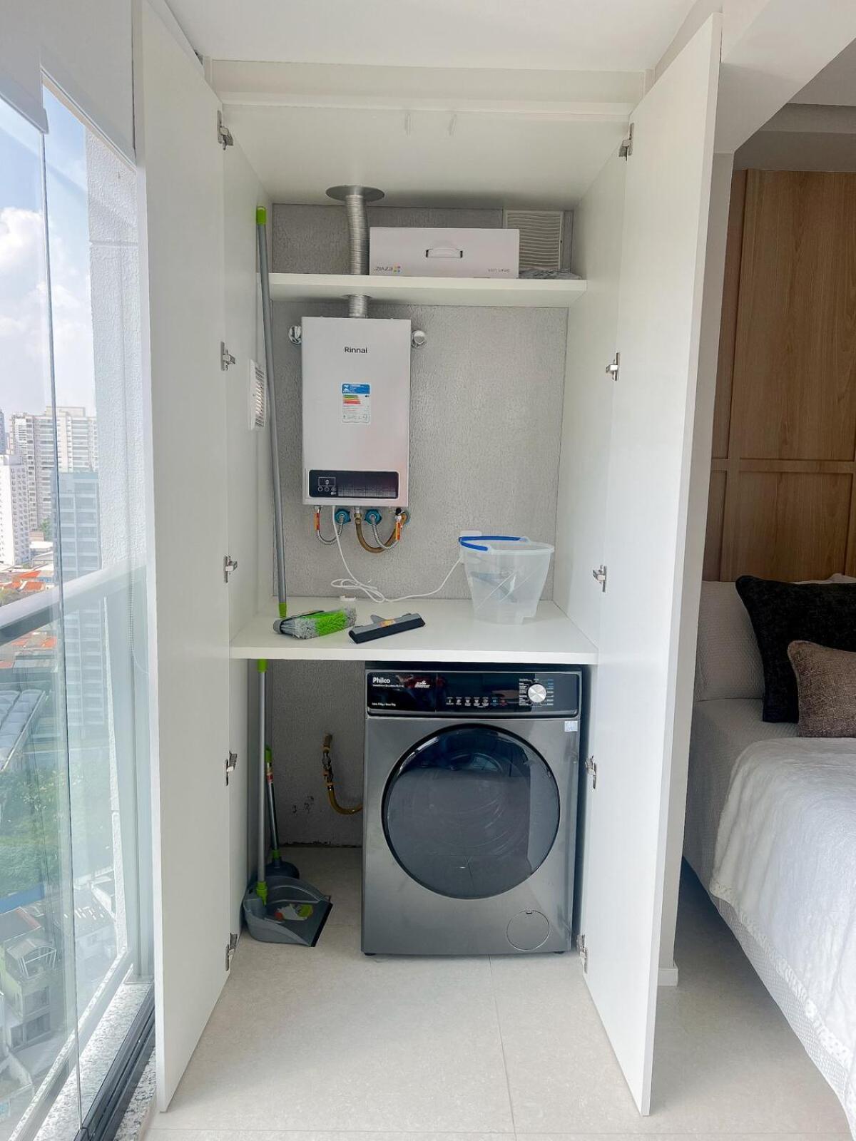 Sofisticado 230m Do Metro Brooklin Apartemen Sao Paulo
