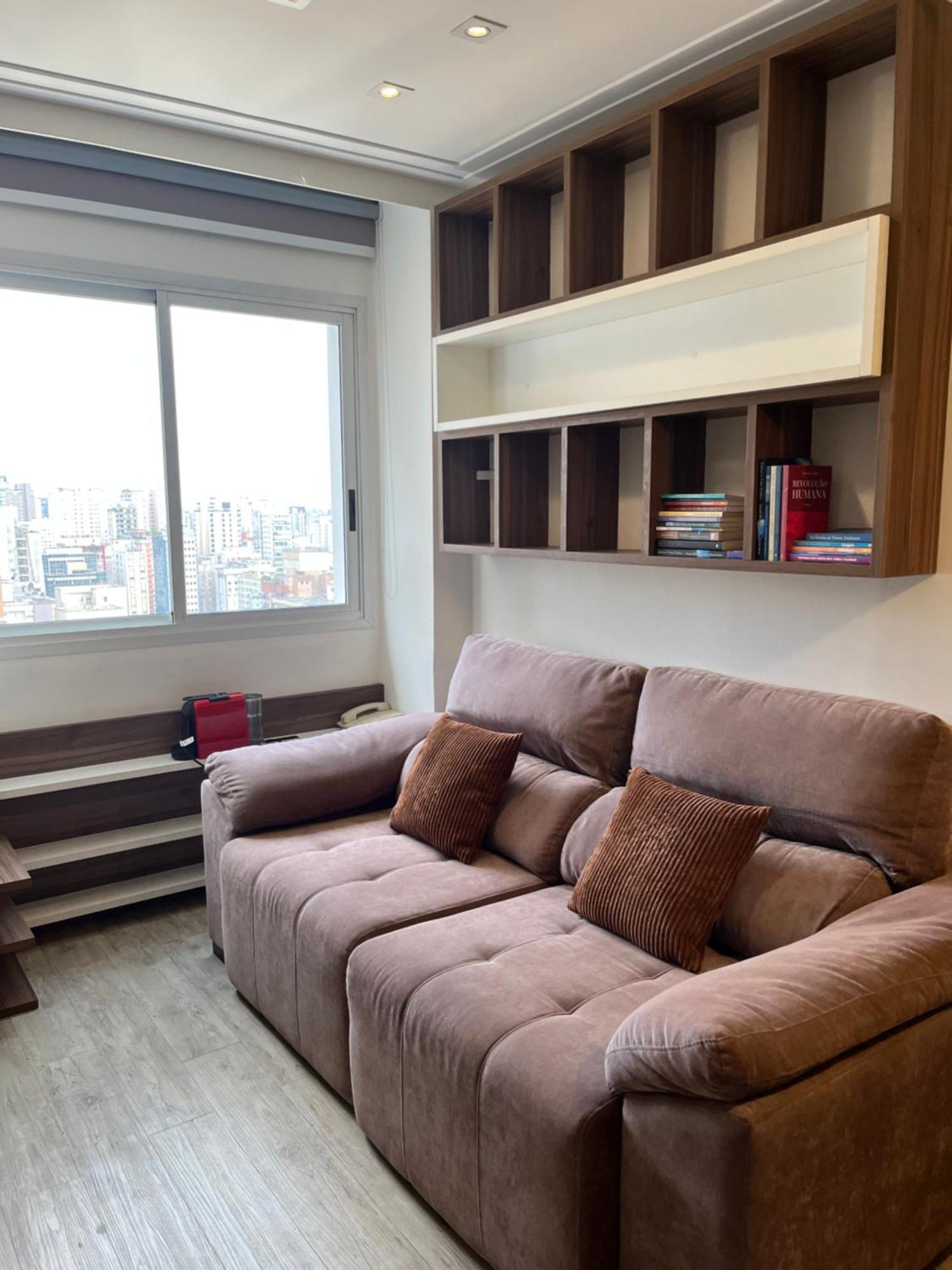 Flat Particular Reformado No Internacional Plaza Jardins Aparthotel Sao Paulo
