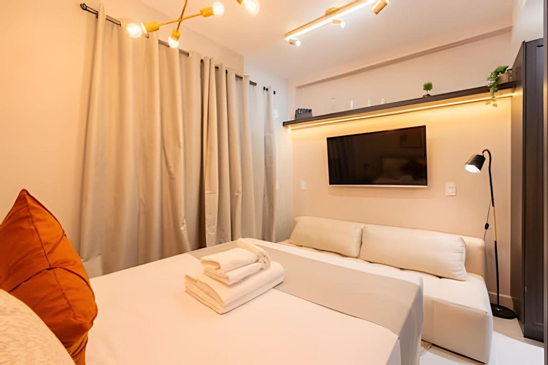 Apartemen Easy Star - Belo Ao Lado Da Estacao Brooklin - Sq01i *
