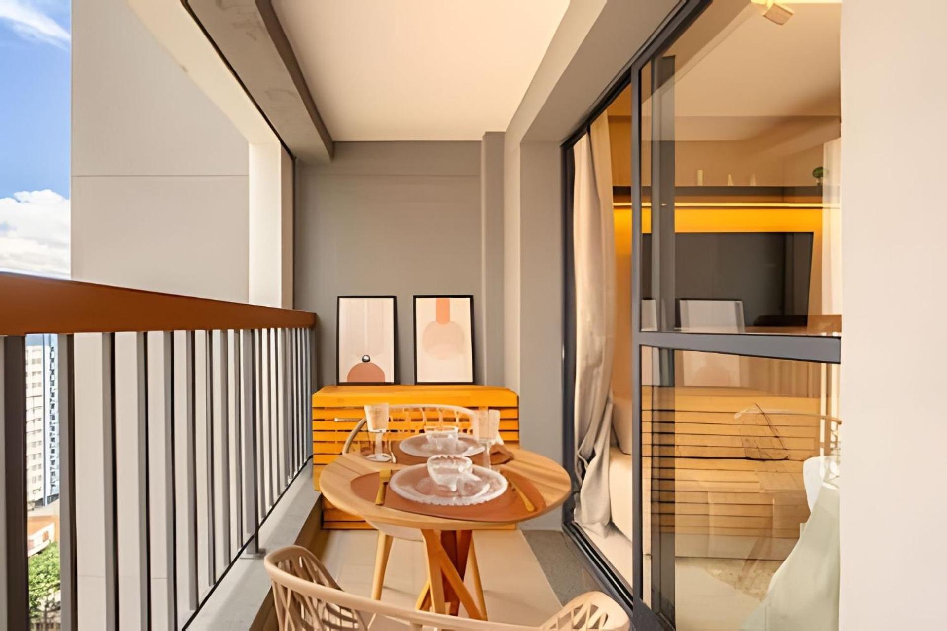 Apartemen Easy Star - Belo Ao Lado Da Estacao Brooklin - Sq01i *