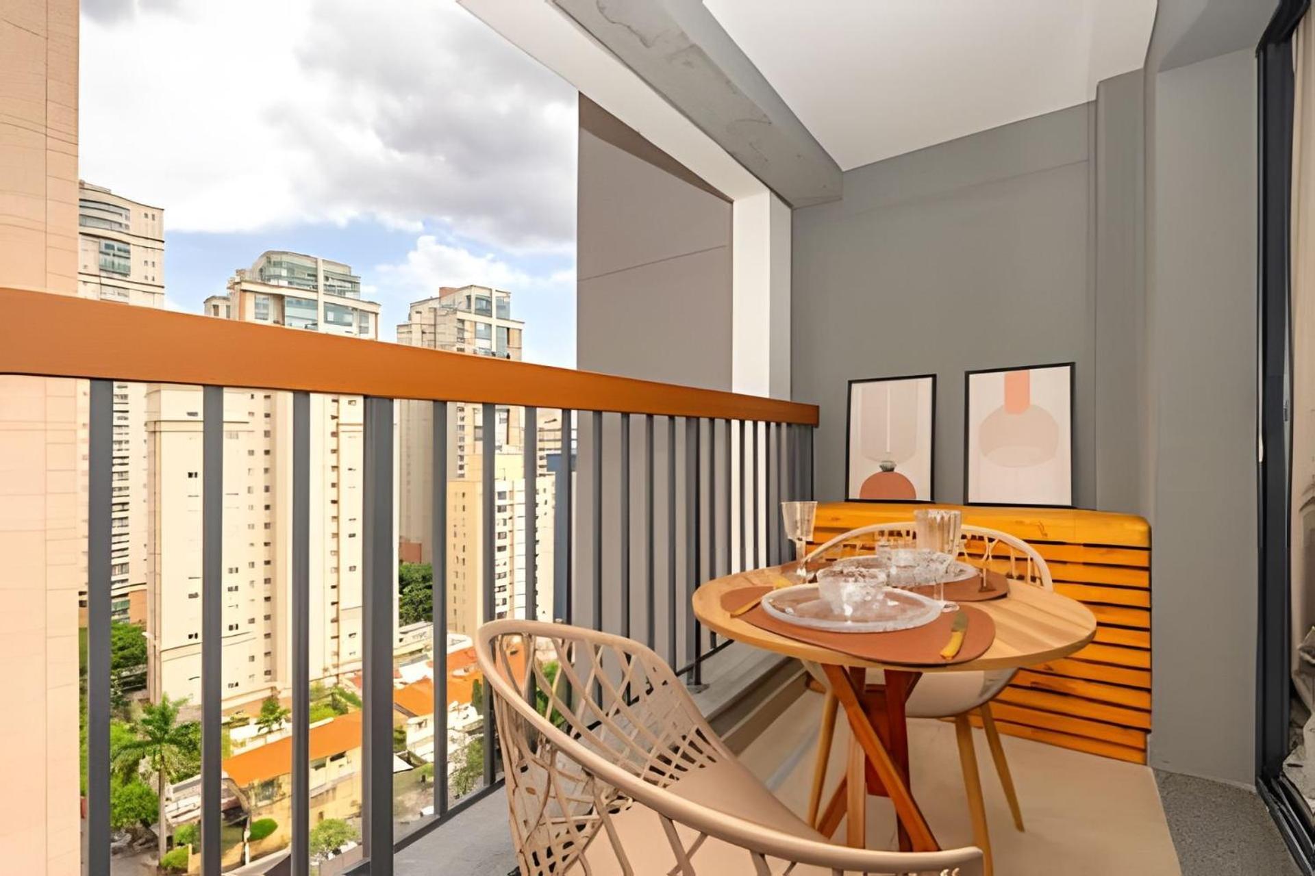 Easy Star - Belo Ao Lado Da Estacao Brooklin - Sq01i Apartemen Sao Paulo