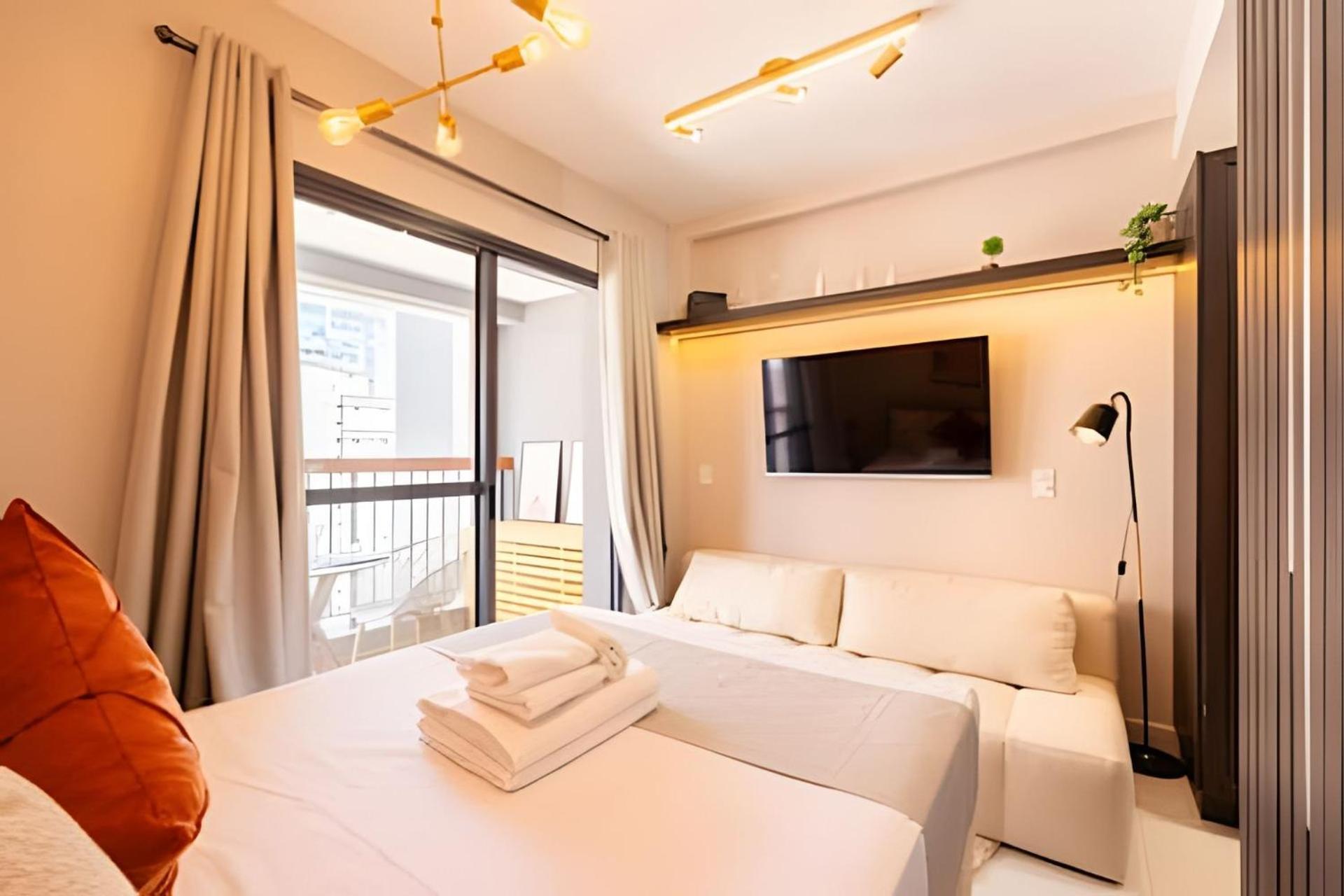 Apartemen Easy Star - Belo Ao Lado Da Estacao Brooklin - Sq01i Sao Paulo