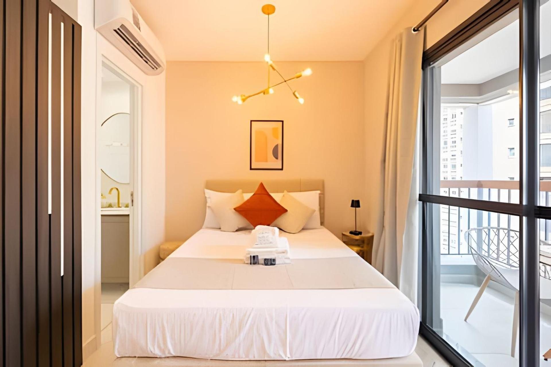 Easy Star - Belo Ao Lado Da Estacao Brooklin - Sq01i Apartemen