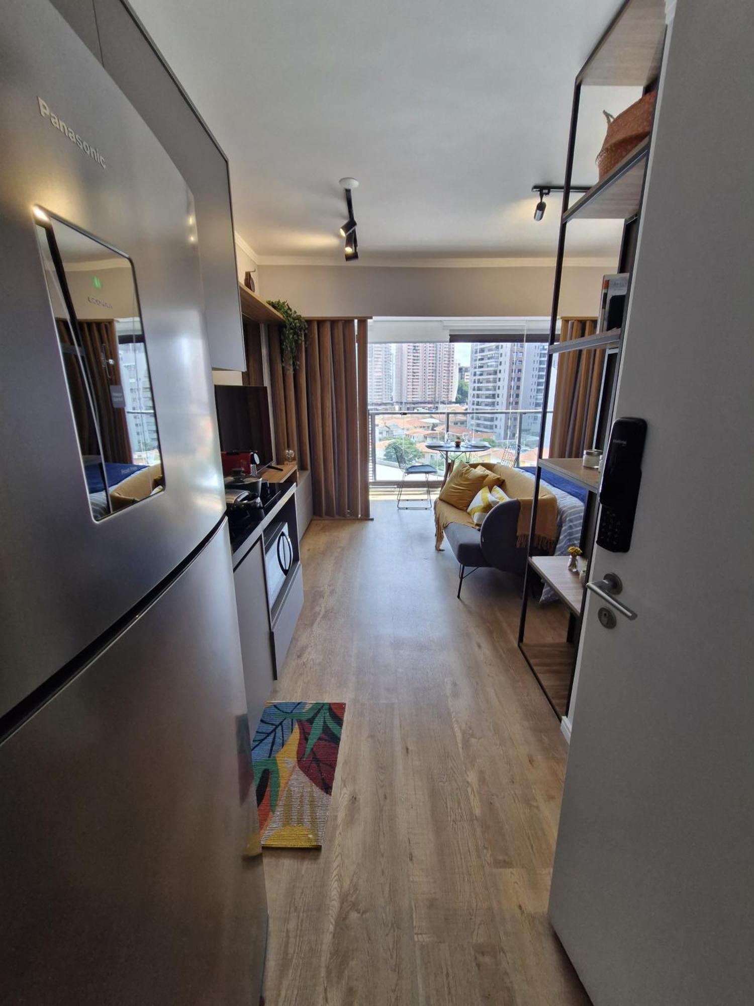 Pratico No Brooklin Prox Ao Metro Apartemen Sao Paulo