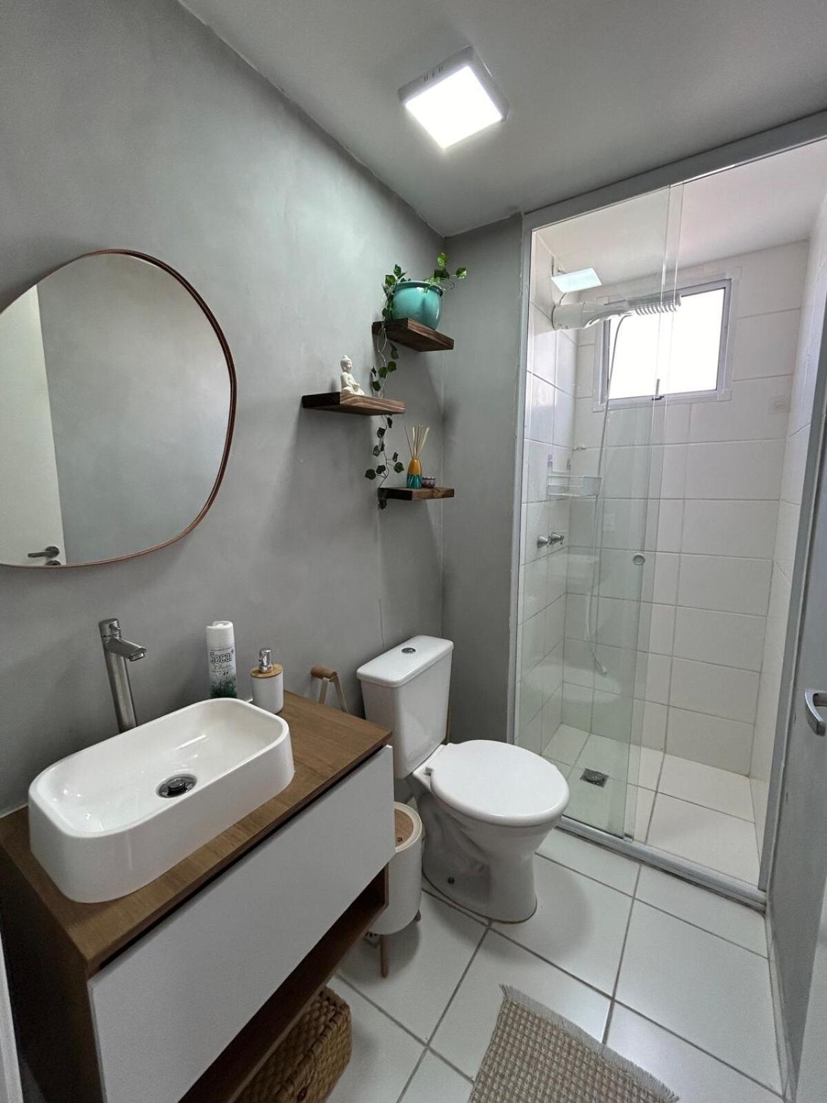 Apartemen Aconchegante E Moderno Com Varanda Na Rua Guaicurus
