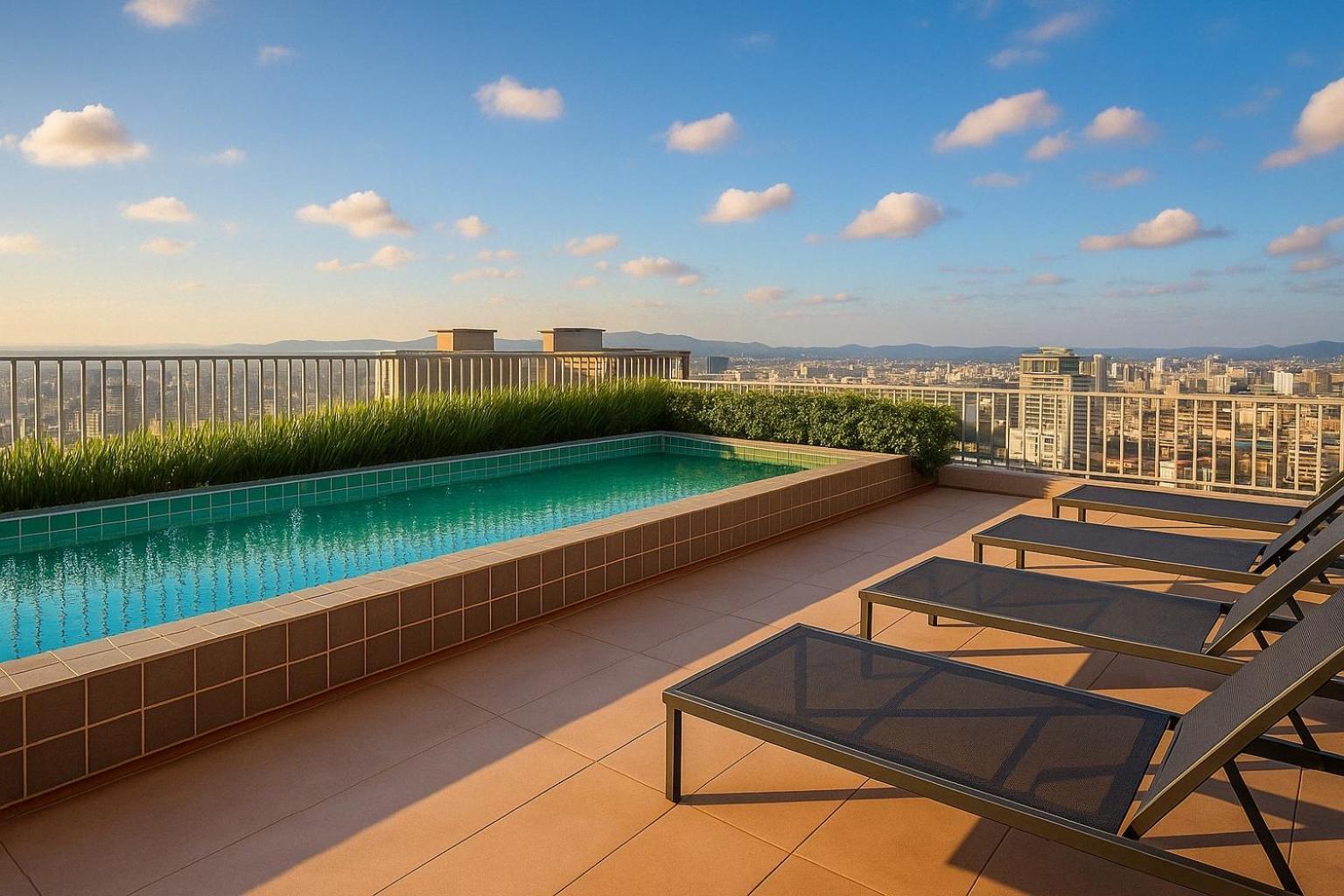 Apartment 2306 - Modern With Allianz View & Rooftop Pool