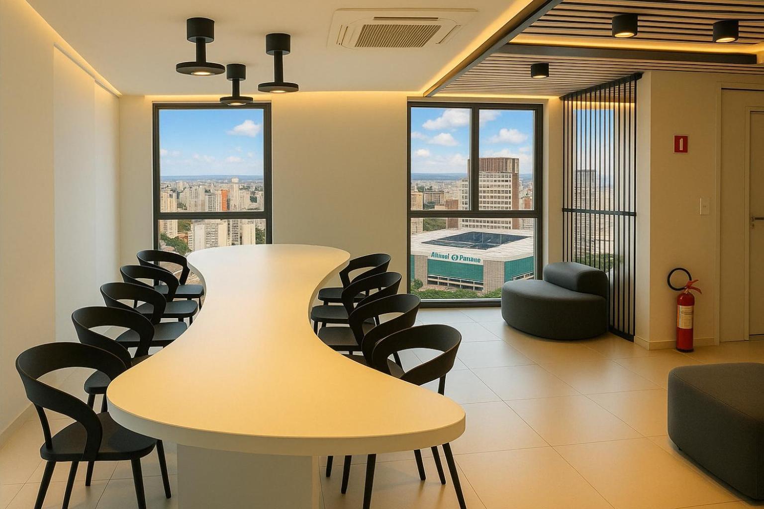 2306 - Modern With Allianz View & Rooftop Pool Apartment