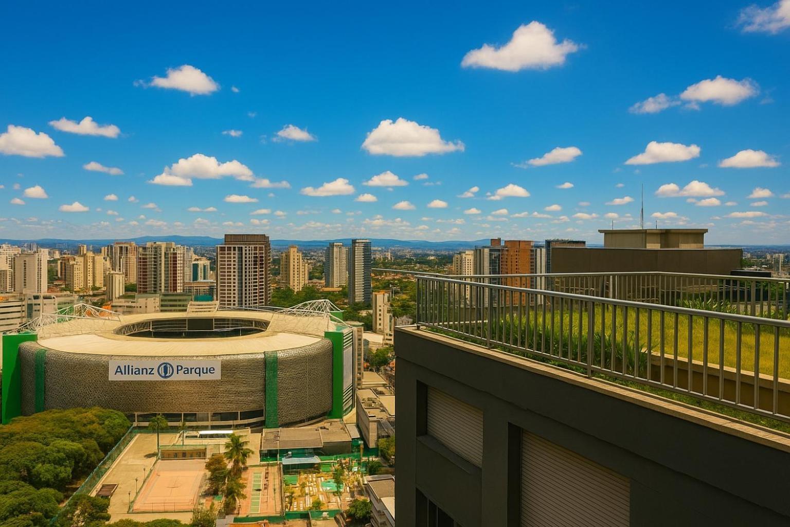 Apartment 2306 - Modern With Allianz View & Rooftop Pool Sao Paulo