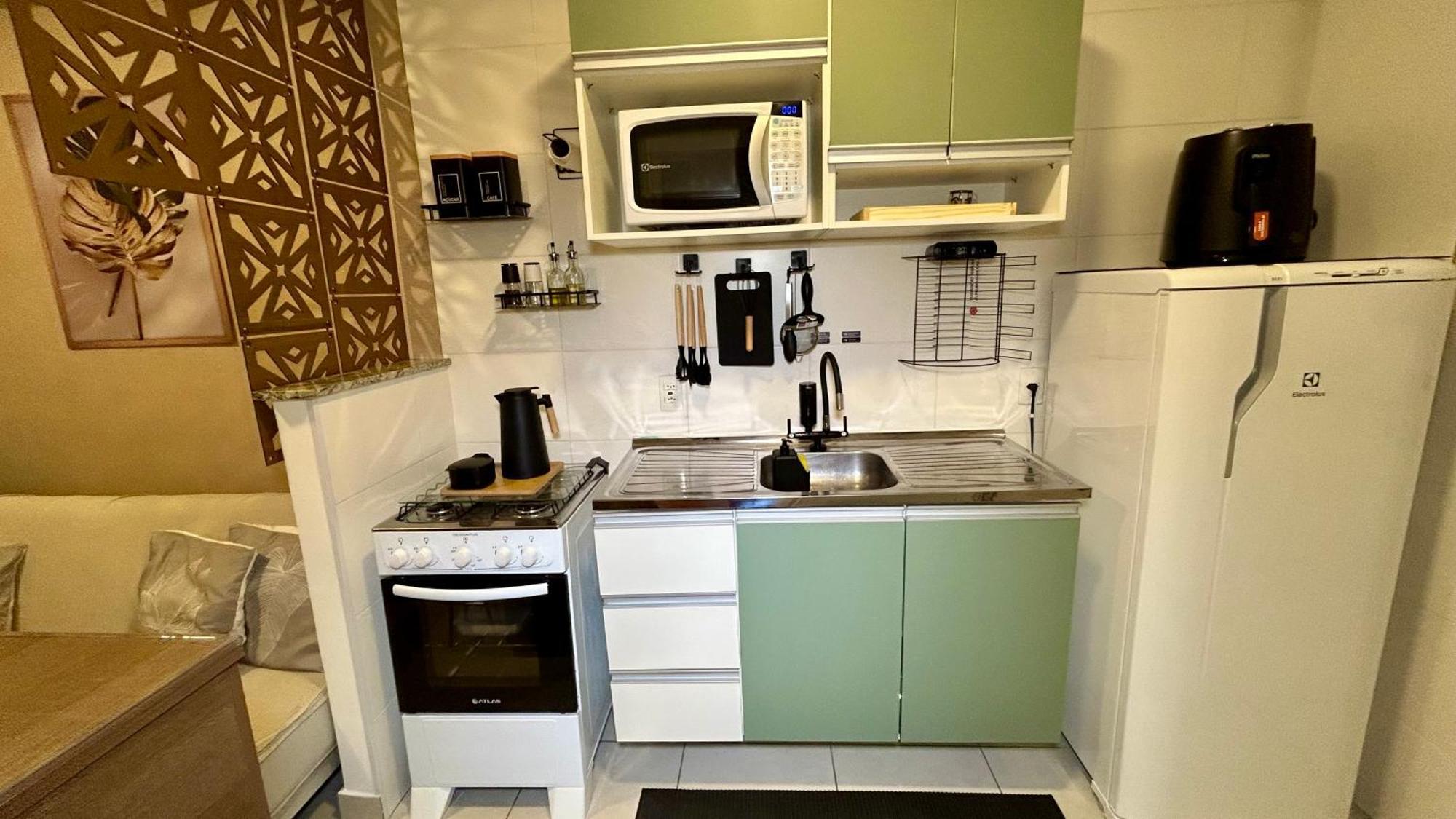 Apartemen O Completo Com Sacada Prox Tokio Marine Hall Sao Paulo