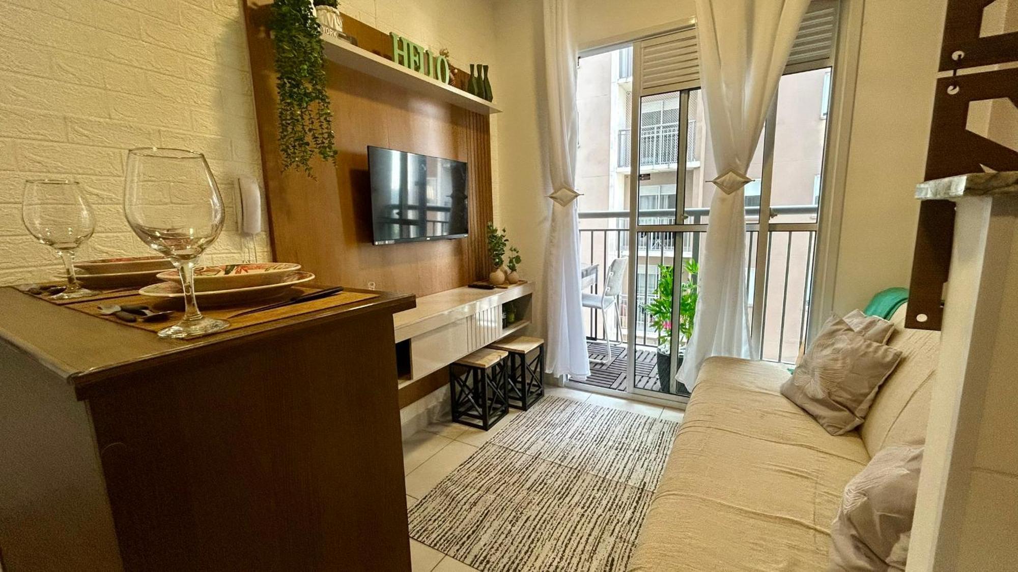Apartemen O Completo Com Sacada Prox Tokio Marine Hall