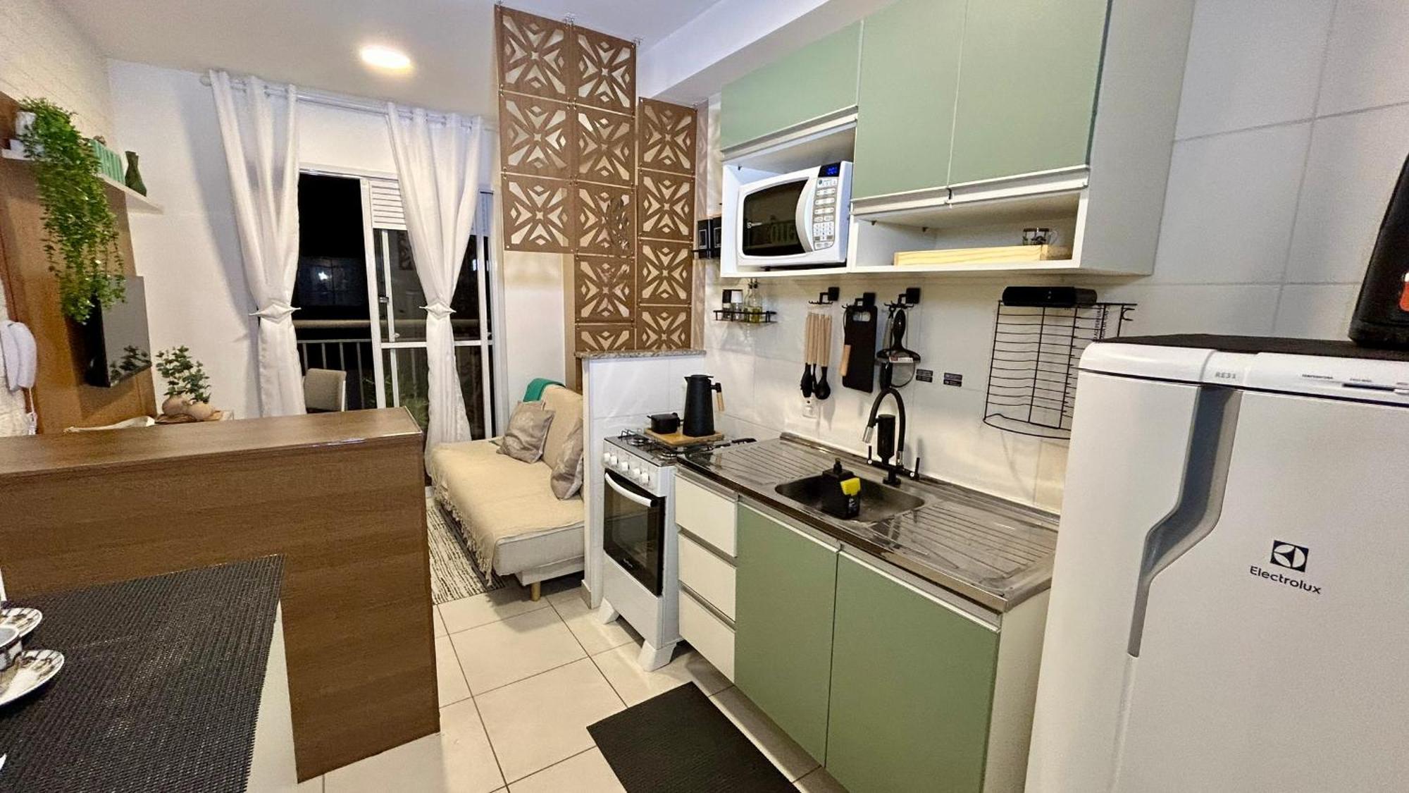 Apartemen O Completo Com Sacada Prox Tokio Marine Hall
