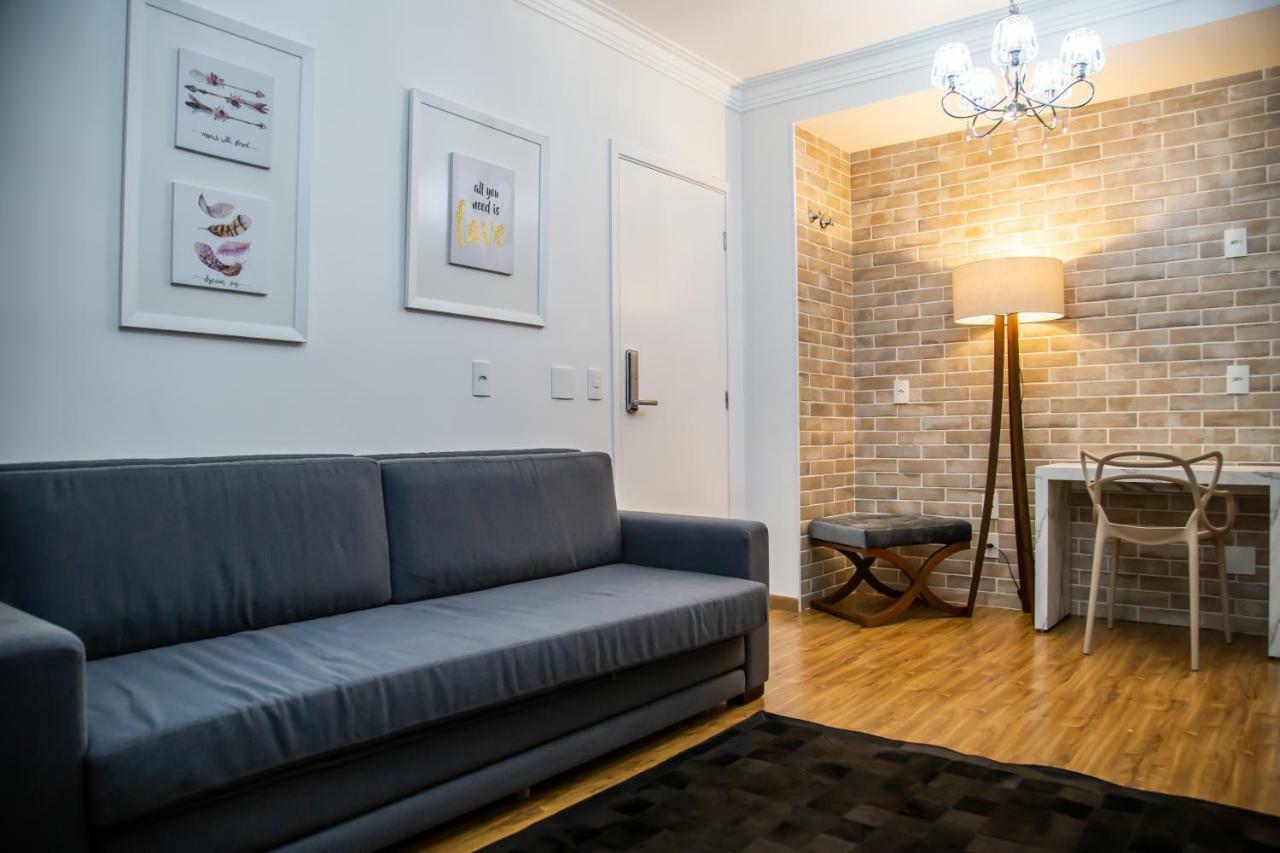 Apartment Elegancia E Conforto No Centro Com Garagem E Internet 500mb Sao Paulo