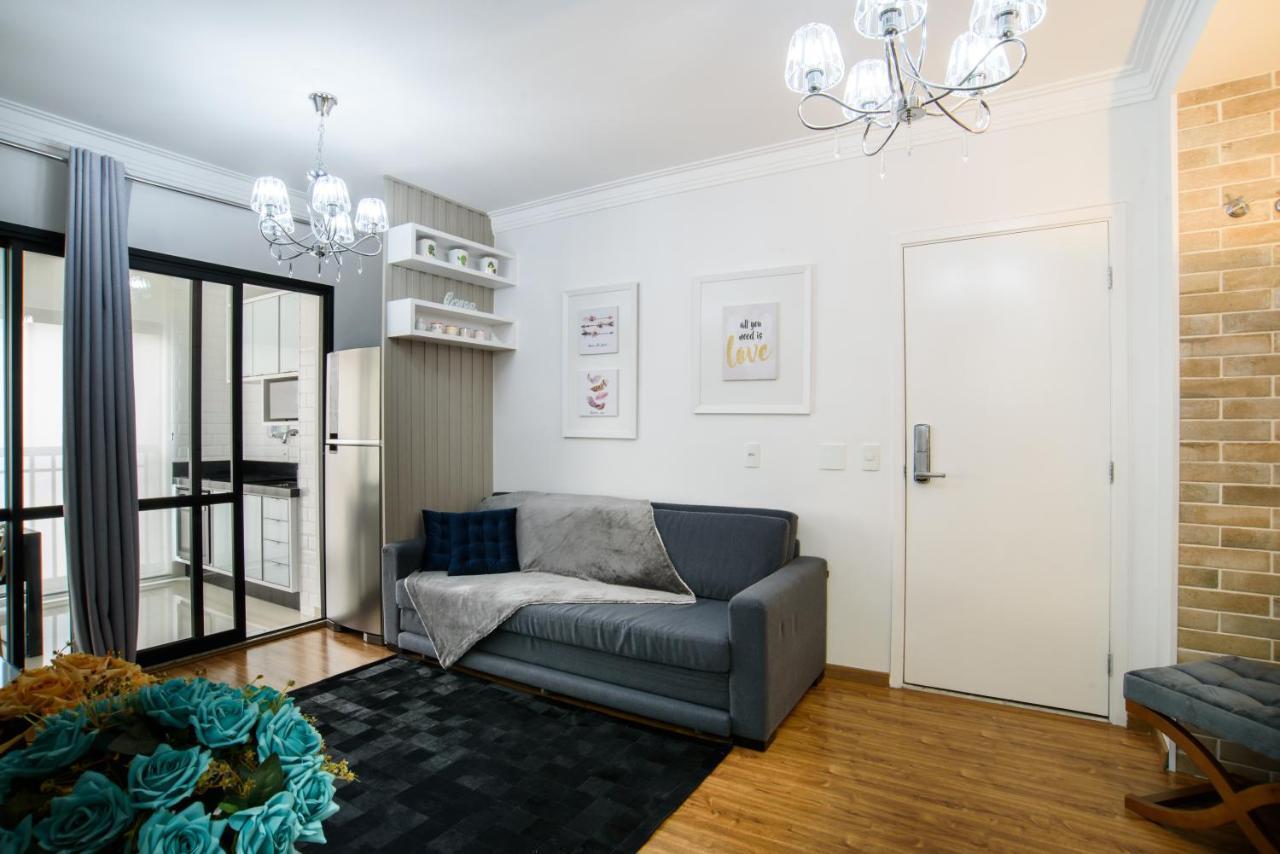 Apartment Elegancia E Conforto No Centro Com Garagem E Internet 500mb Sao Paulo