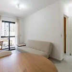 Apto 26 Com Smart Tv E Wifi Vivo Fibra Columbia Resid Ao Lado Pamplona Shopping Jardins - Sao Paulo
