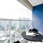 Studio Em Localizacao Incrivel, Estacionamento, Piscina E Academia - Vila Olimpia