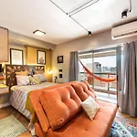 Edificio Setin Republica Downtown - Apto Charmoso Para 4 Pessoas Com Piscina E Academia By Okaeri Home Apartments