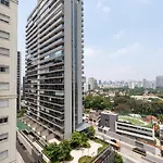 Qy1207 Flat Na Faria Lima Com Vaga De Garagem