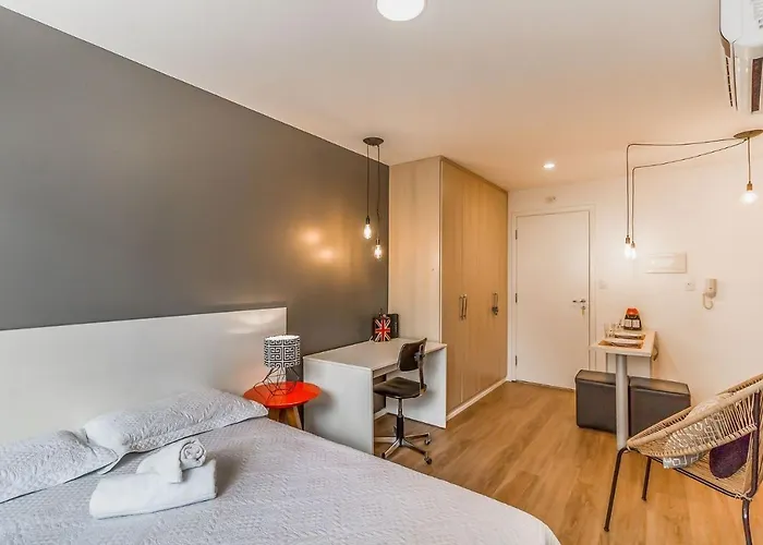 Studio Moderno, Novo, Completo Proximo Av Paulista