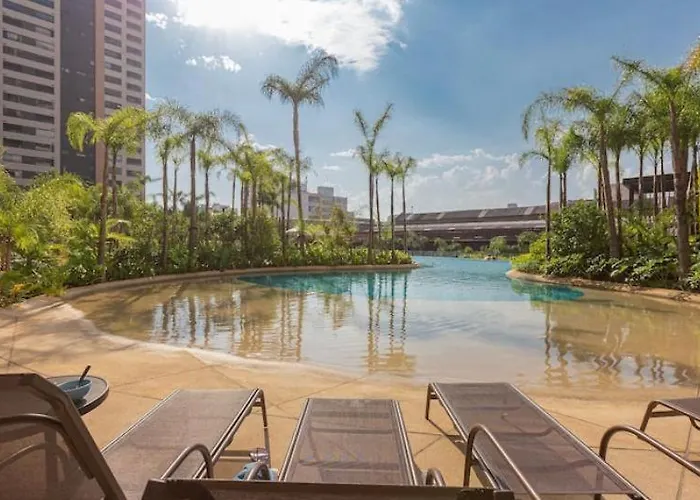 502 Apt Dentro De Um Verdadeiro Resort No Centro De Sp