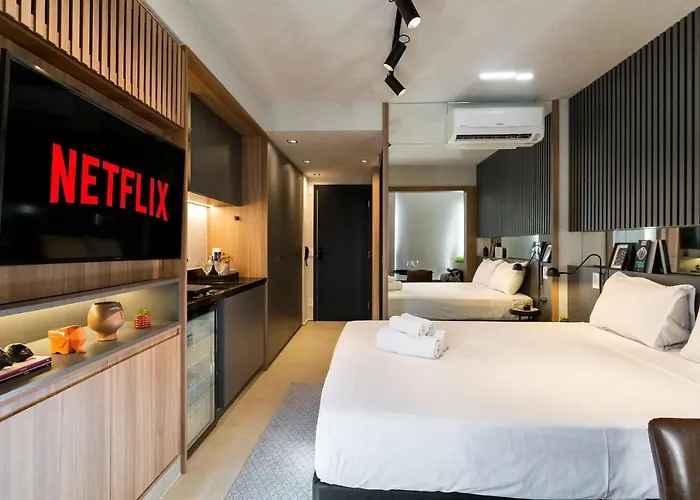 Studio Em Condominio Alto Padrao Na Bela Cintra