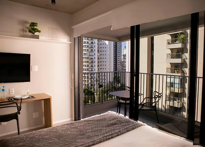 Studio 31 M2 Com Terraco Parque Ibirapuera Itaim Bibi