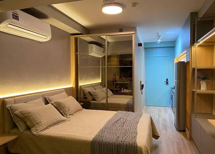 Flat De Luxo Em Pinheiros Faria Lima