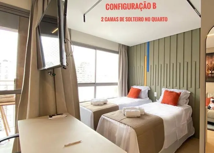 Studio Vlnovaconcei 4Pessoas Ar Cond E Varanda