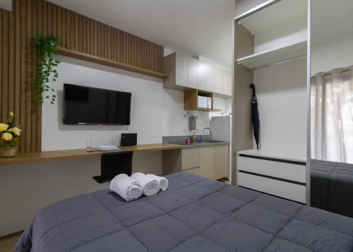 Studio Confortavel E Com Varanda No Alto Da Boa Vista