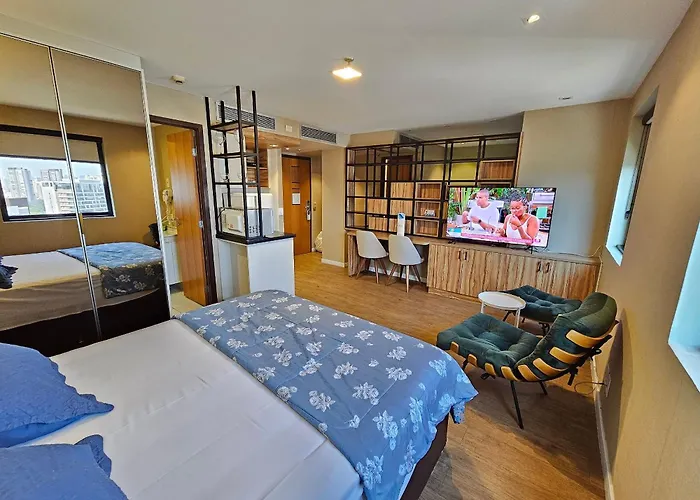 Flat Hotel Dois Quartos Av Ibirapuera 2927