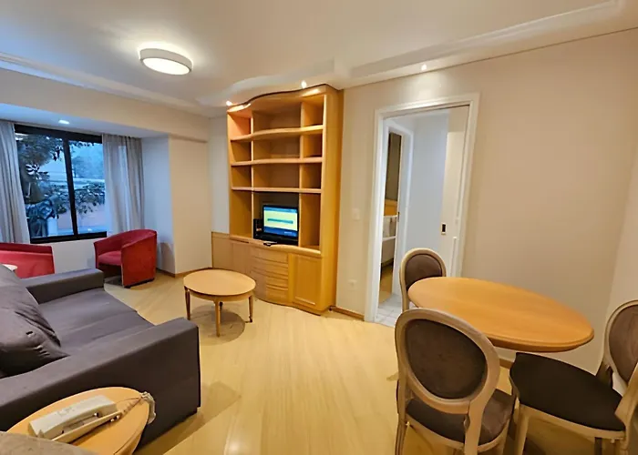 Apartamento Flat Com Quarto E Sala Em Moema Sp