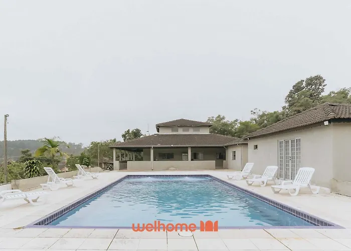 Ampla Casa Com Piscina Em Embu