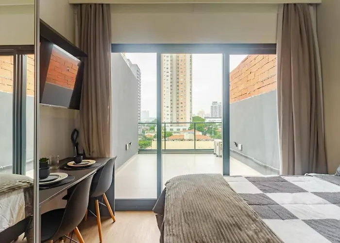 Studio On Alvorada Garden 204 - Vila Olimpia