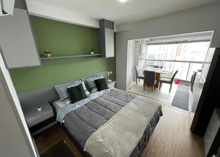 Studio Confortavel Com Vaga De Garagem - Airbrooklin