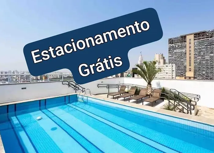 Studio Sky Pauliceia 912 - Estacionamento Incluso