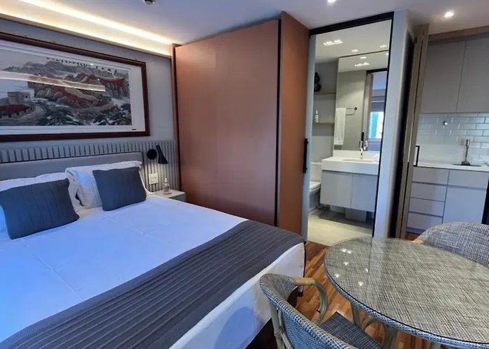 Flat Superior Hotel 4 Estrelas Internacional Plaza Jardins Paulista Adm Particular
