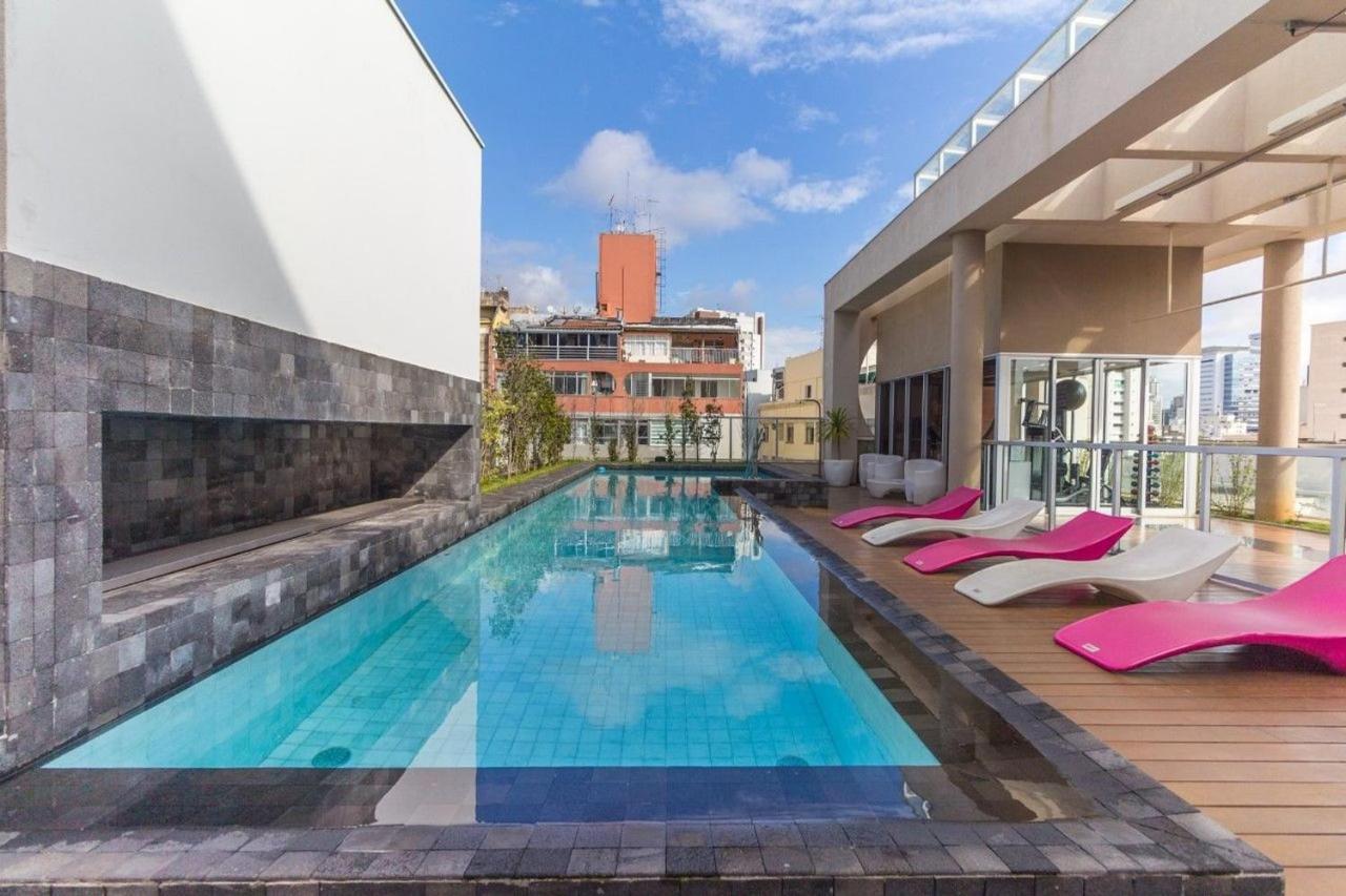 Apartamento Ap R.augusta C/infinity Pool Prox Shop Frei Caneca *