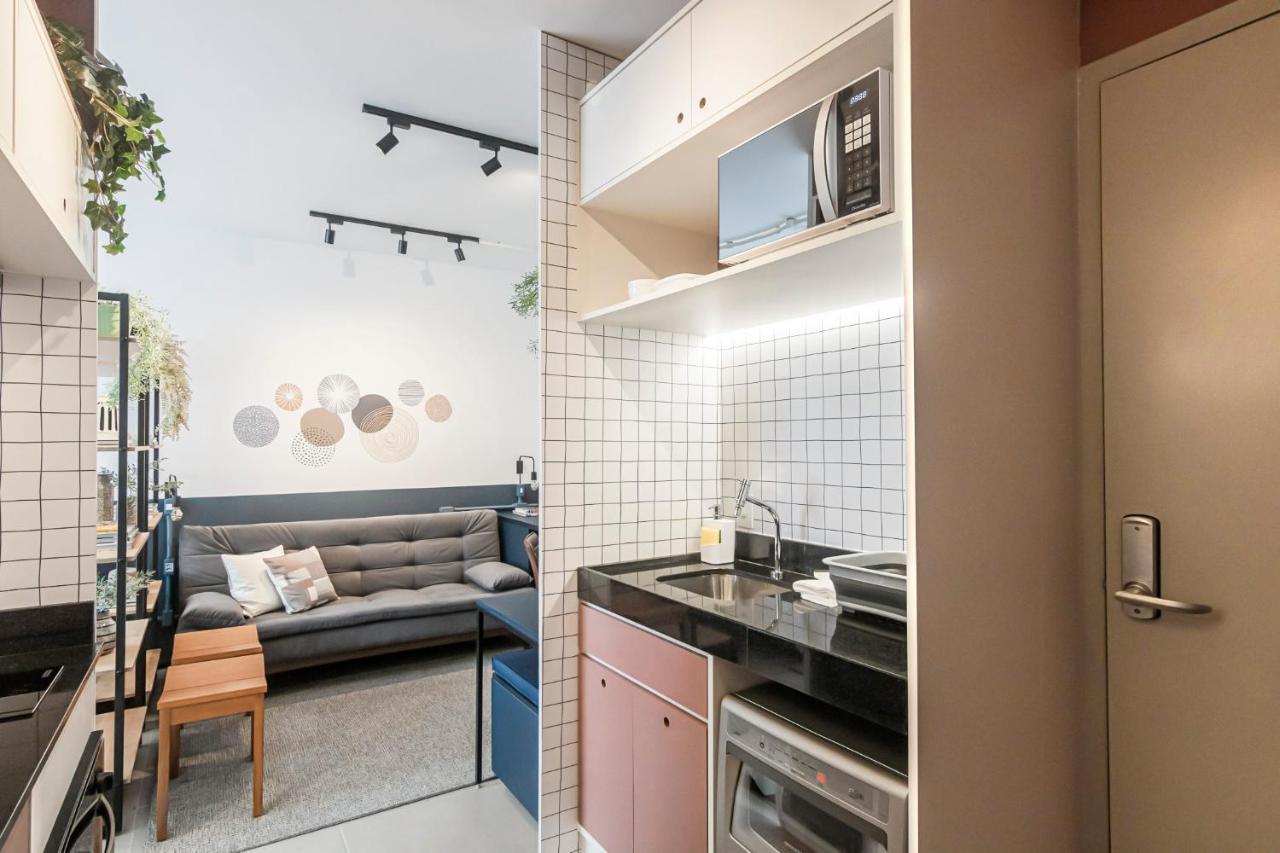 Căn hộ Studio Charme Vila Mariana Com Lava Loucas *