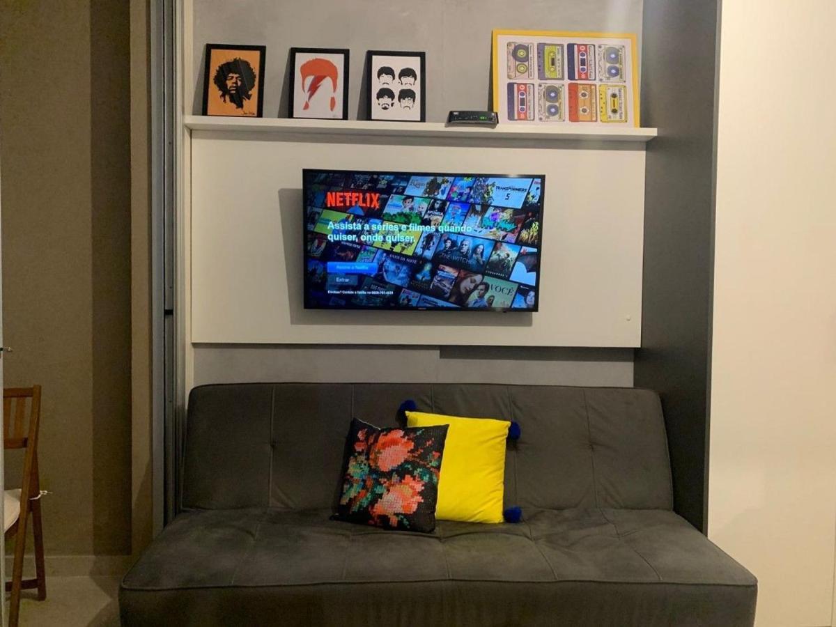 Apartment Lindo Studio Com Estacionamento E Internet ! Sao Paulo