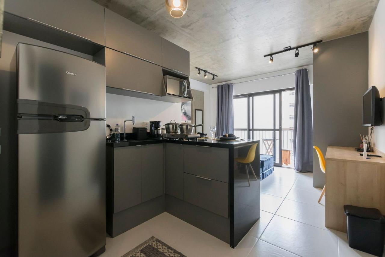 Lindo Studio Arouche 711 Apartemen Sao Paulo