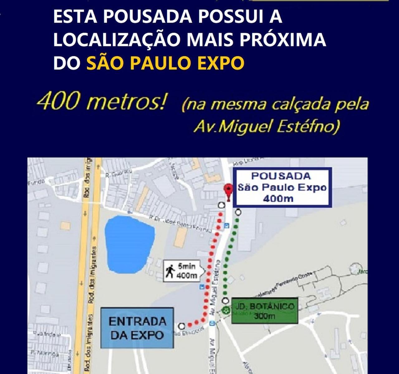 Cama & Cafe Expo Ha 400metros Sao Paulo