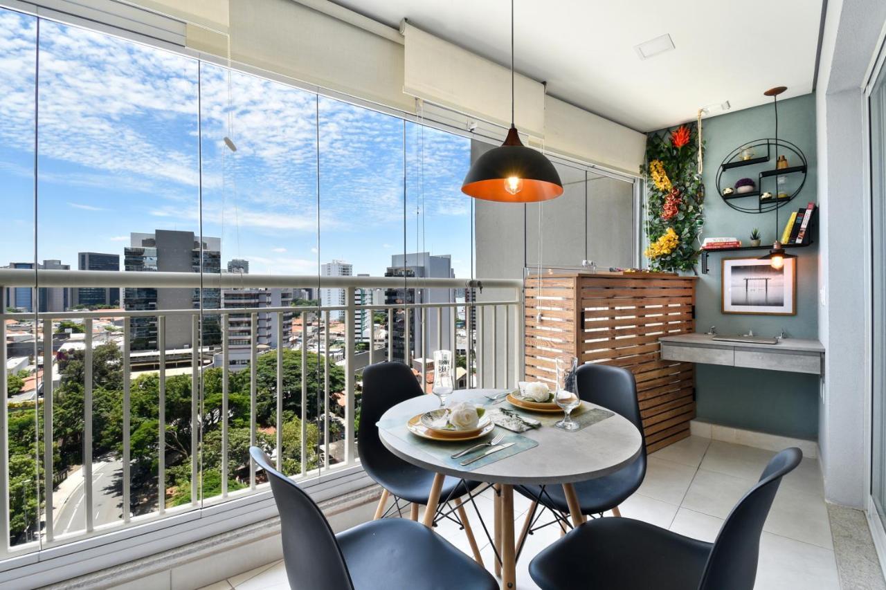 Apartment Edificio Summit Pinheiros: View Balcony With Pool & Fitness Near Subway