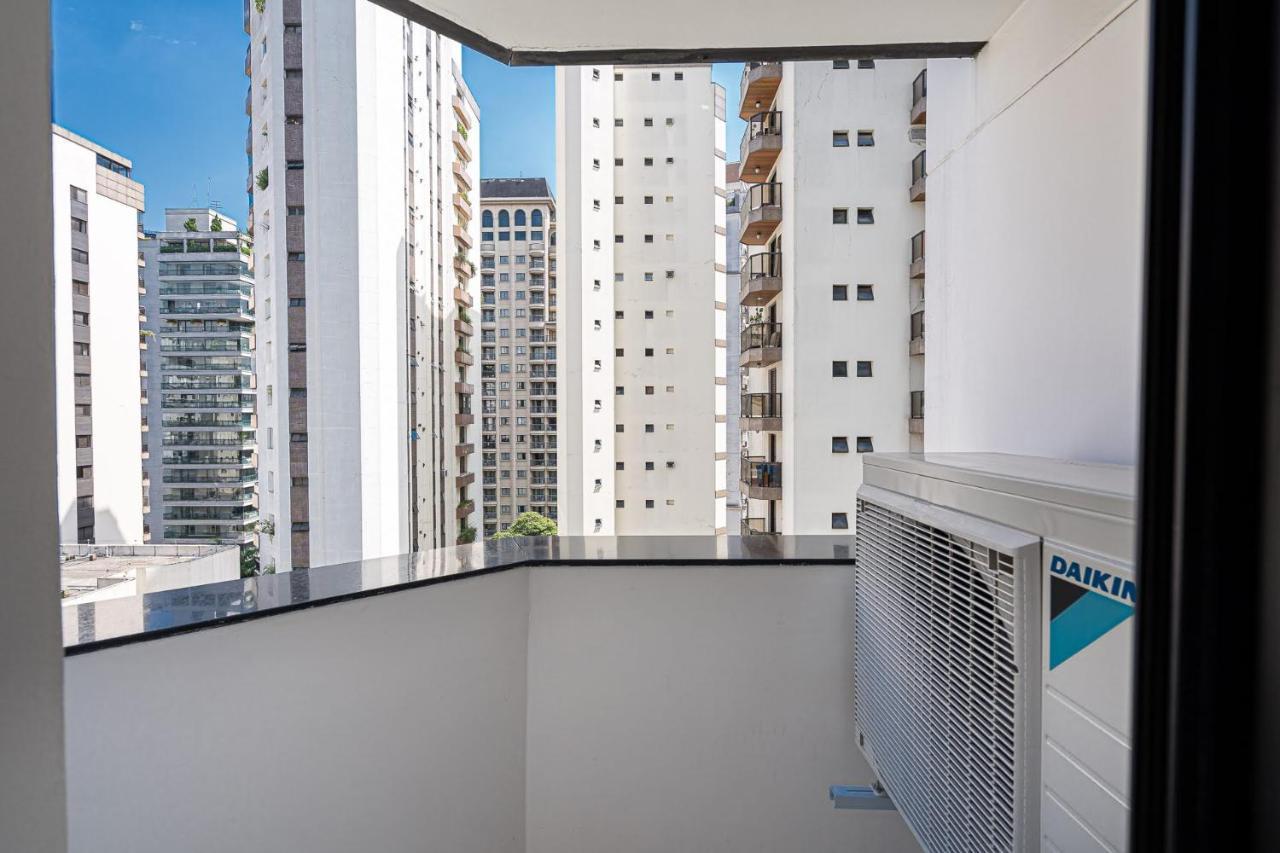 Excelente Flat No Itaim Ii Apartemen Sao Paulo