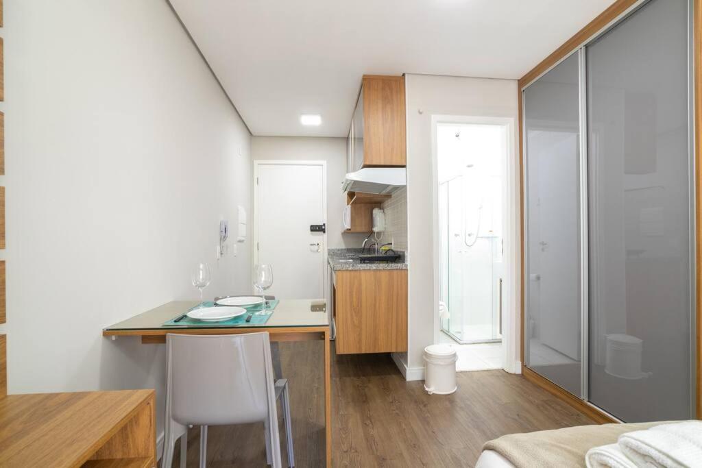 Apartment Bhomy Bela Vista Moderno Com Varanda Bs37 *