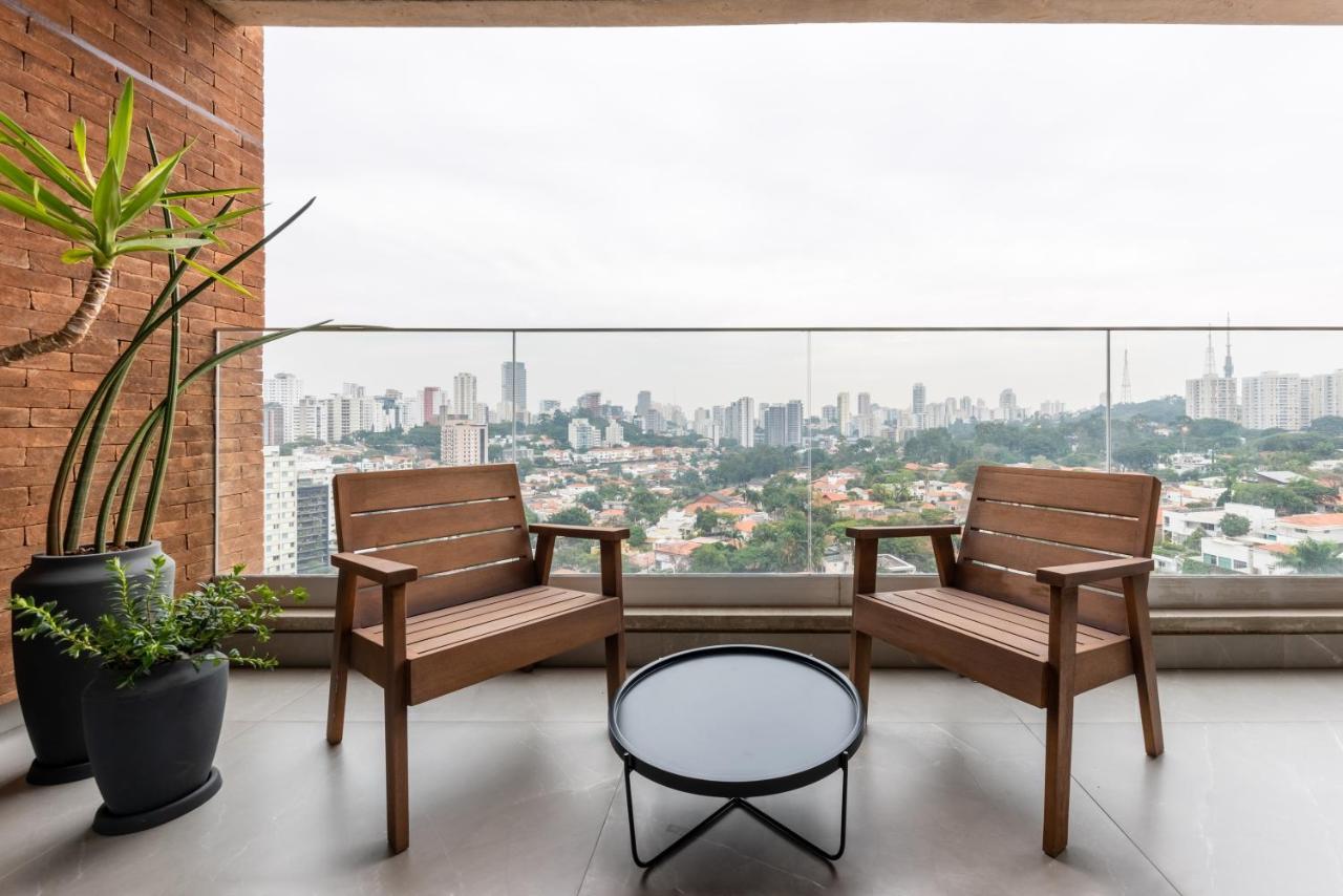 Daire Duplex Sofisticado Com Dois Quartos Em Pinheiros Sao Paulo