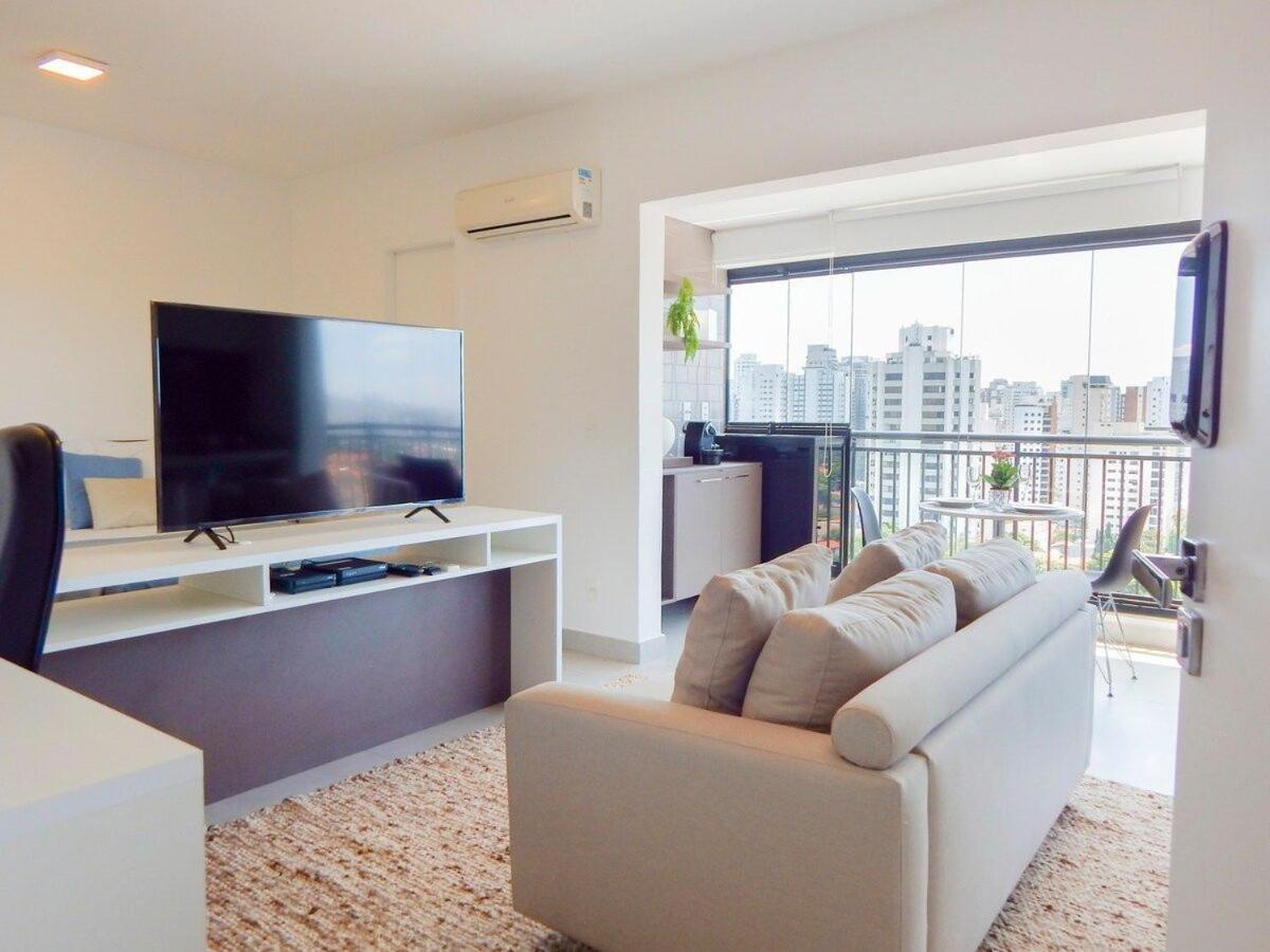 Apartamento Easy Star - Studio Iluminado E Com Vista, Ao Lado Do Aeroporto - Pn02g *